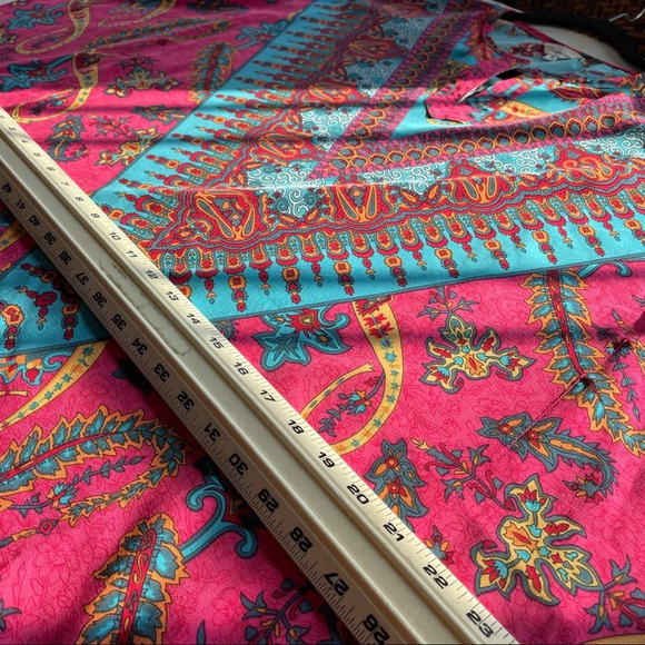 COIGARSAM Beach Style Women Mini dress Summer National Wind size Small - Picture 15 of 16